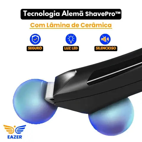 Máquina de Barbear ShavePro™ Elisya - Frete Grátis + Brinde