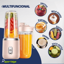 Mini Liquidificador Portátil e Potente - FitShake 400ml + Brinde Exclusivo!