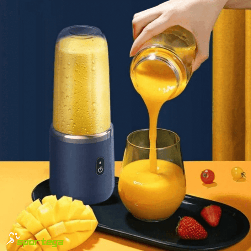 Mini Liquidificador Potente e Portátil - FitShake 400ml - (Brinde Exclusivo)!