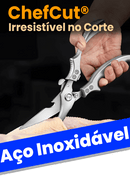 Tesoura Para Cozinha Inoxidável no Material, Irresistível no Corte - ChefCut
